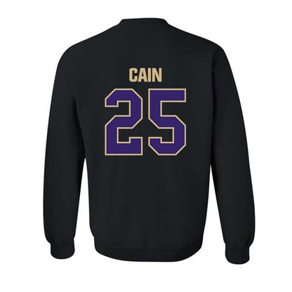 Washington - NCAA Women's Basketball : Nina Cain - Classic Shersey Crewneck Sweatshirt-1