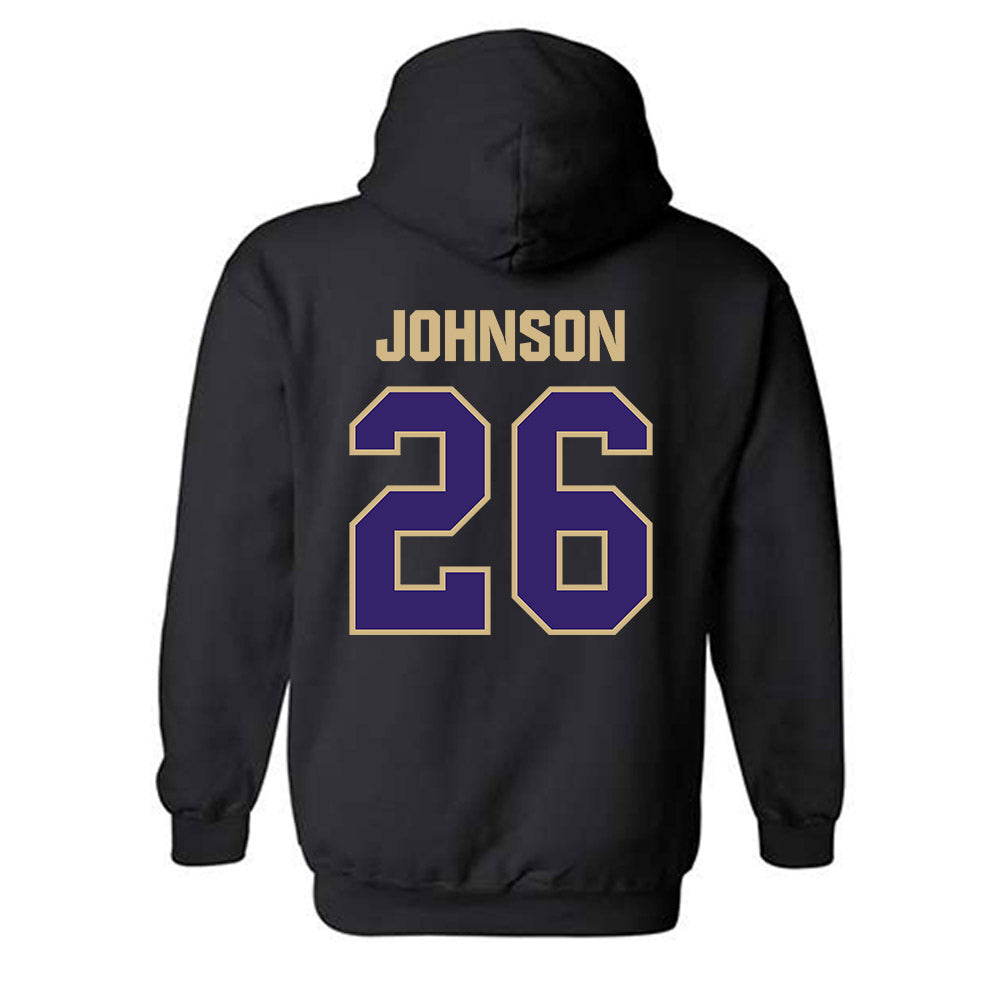 Washington - NCAA Football : Elias Johnson - Classic Shersey Hooded Sweatshirt-1