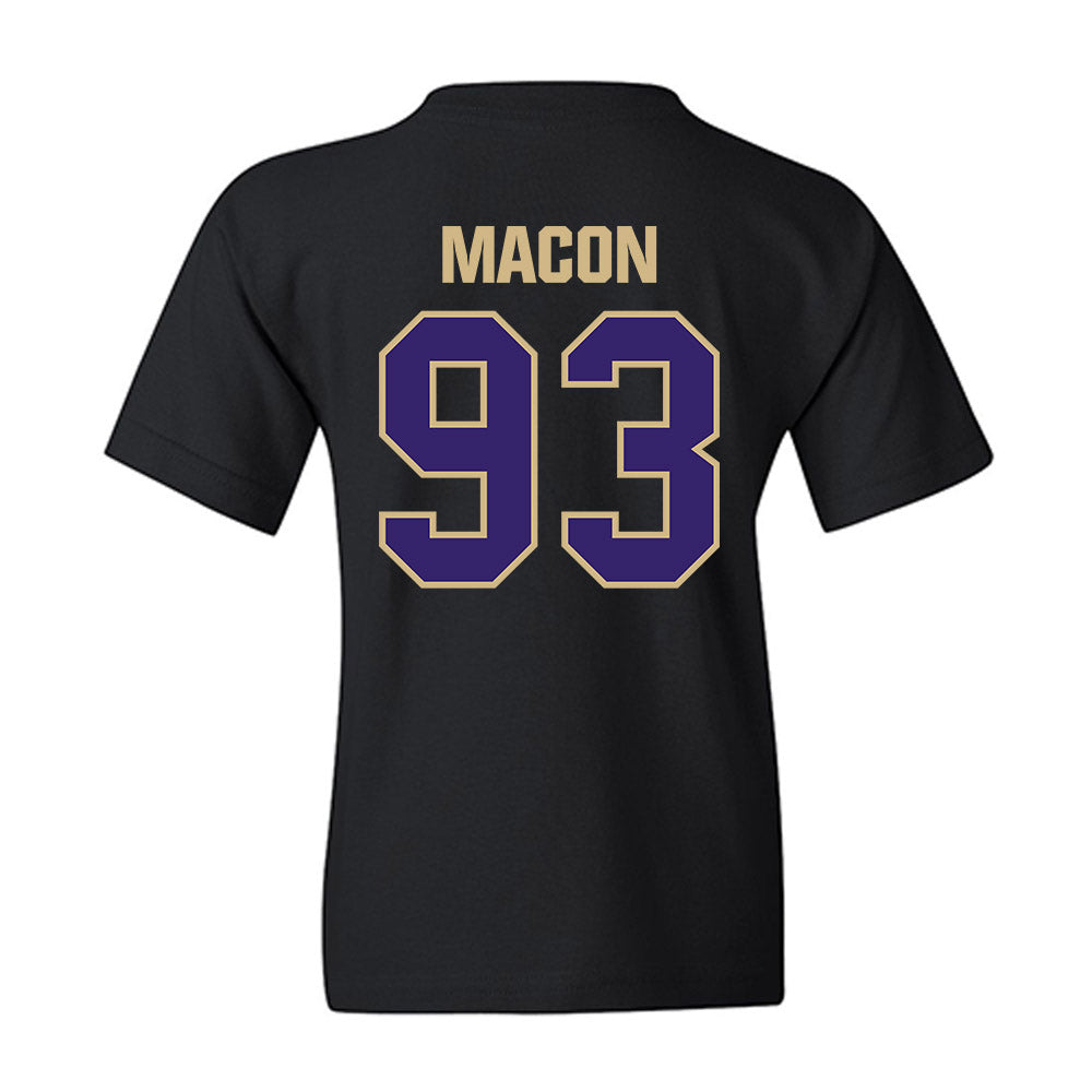 Washington - NCAA Football : Dominic Macon - Classic Shersey Youth T-Shirt-1