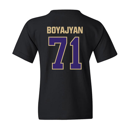 Washington - NCAA Football : Davit Boyajyan - Classic Shersey Youth T-Shirt-1