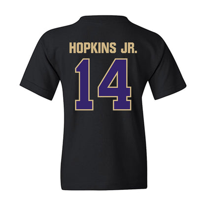 Washington - NCAA Football : Milton Hopkins Jr. - Classic Shersey Youth T-Shirt-1