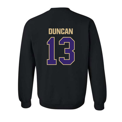 Washington - NCAA Football : Rahsjon Duncan - Classic Shersey Crewneck Sweatshirt-1