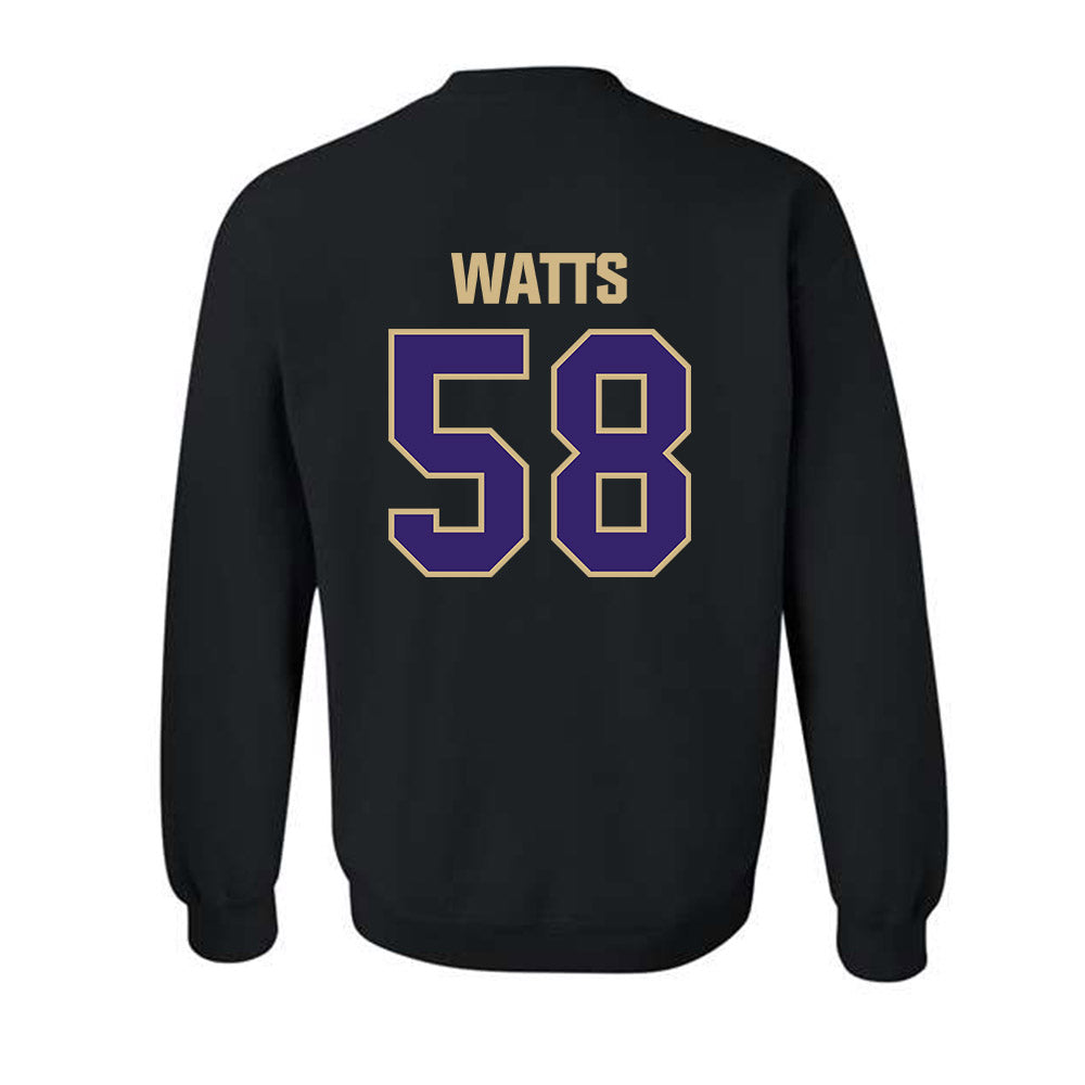 Washington - NCAA Football : Desean Watts - Classic Shersey Crewneck Sweatshirt-1