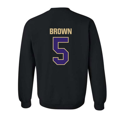 Washington - NCAA Women's Basketball : Teagan Brown - Classic Shersey Crewneck Sweatshirt-1