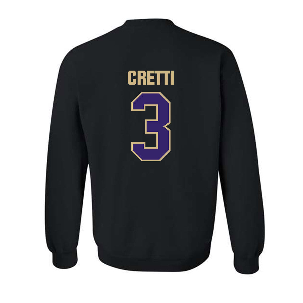 Washington - NCAA Baseball : Chase Cretti - Classic Shersey Crewneck Sweatshirt-1