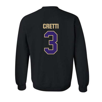Washington - NCAA Baseball : Chase Cretti - Classic Shersey Crewneck Sweatshirt-1