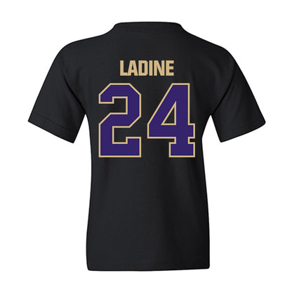 Washington - NCAA Women's Basketball : Elle Ladine - Classic Shersey Youth T-Shirt-1