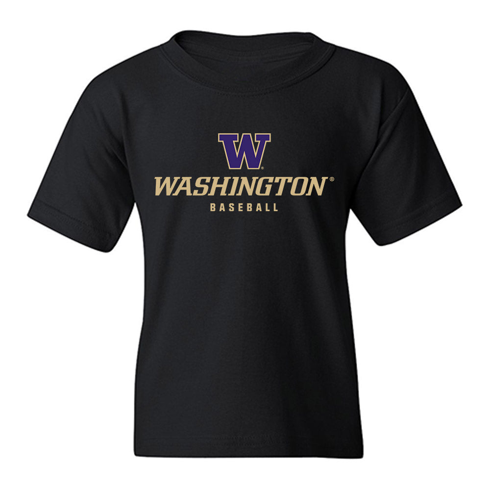Washington - NCAA Baseball : Cooper McBride - Classic Shersey Youth T-Shirt-0