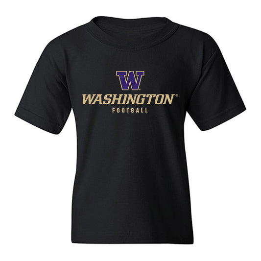 Washington - NCAA Football : Omar Khan - Classic Shersey Youth T-Shirt-0