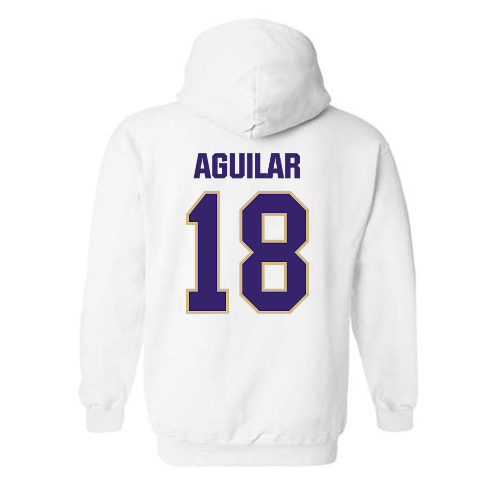 Washington - NCAA Women's Soccer : Vanessa Aguilar - Classic Shersey Hooded Sweatshirt-1