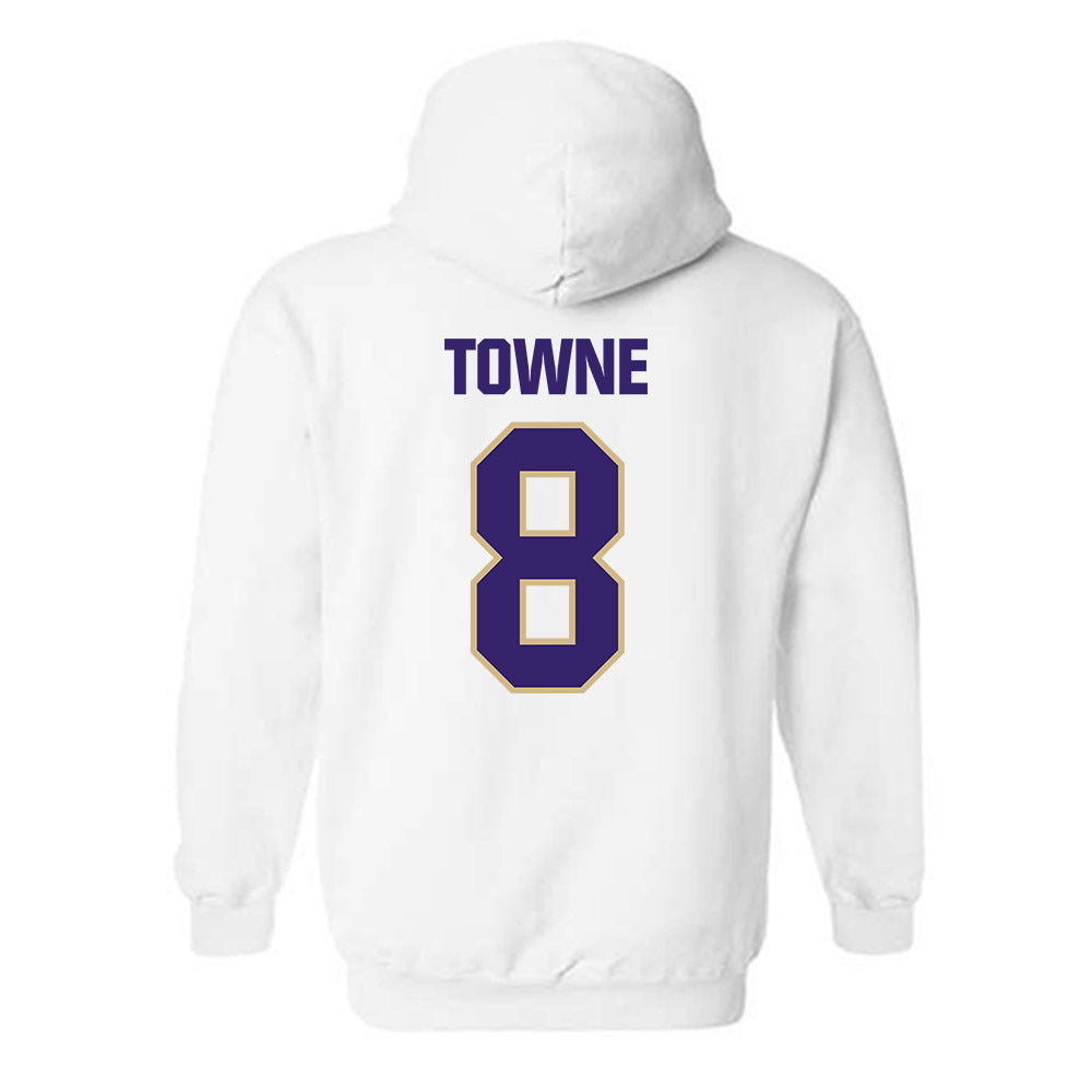 Washington - NCAA Beach Volleyball : Avery Towne - Classic Shersey Hooded Sweatshirt-1