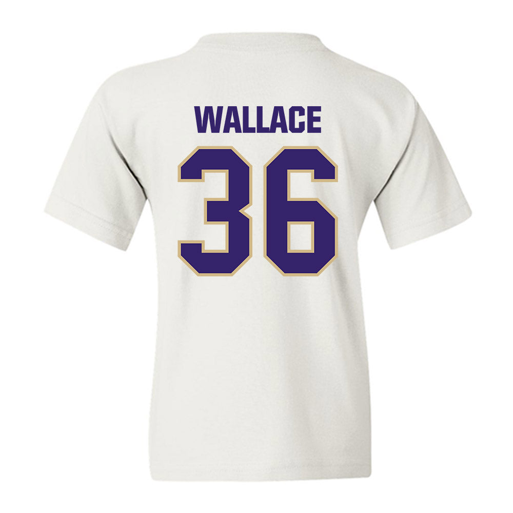 Washington - NCAA Football : CJ Wallace - Classic Shersey Youth T-Shirt-1