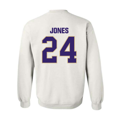 Washington - NCAA Football : Jeron Jones - Classic Shersey Crewneck Sweatshirt-1