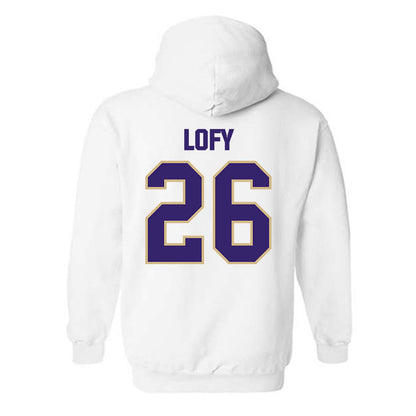 Washington - NCAA Men's Soccer : Connor Lofy - Classic Shersey Hooded Sweatshirt-1