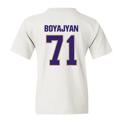 Washington - NCAA Football : Davit Boyajyan - Classic Shersey Youth T-Shirt-1