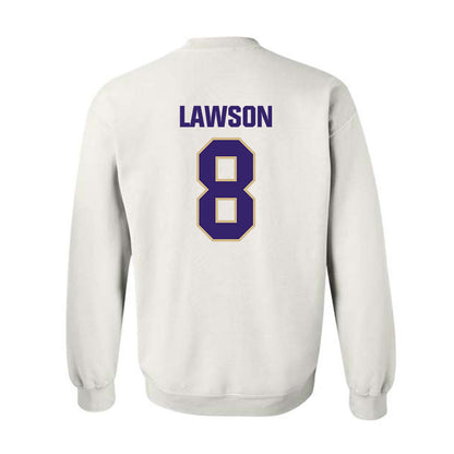 Washington - NCAA Football : Chris Lawson - Classic Shersey Crewneck Sweatshirt-1