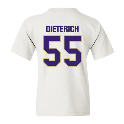 Washington - NCAA Football : Kolt Dieterich - Classic Shersey Youth T-Shirt-1