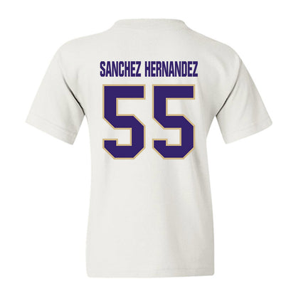 Washington - NCAA Football : Victor Sanchez Hernandez - Classic Shersey Youth T-Shirt-1