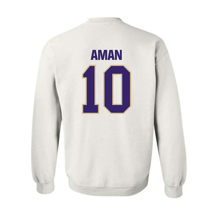Washington - NCAA Men's Soccer : Richie Aman - Classic Shersey Crewneck Sweatshirt-1