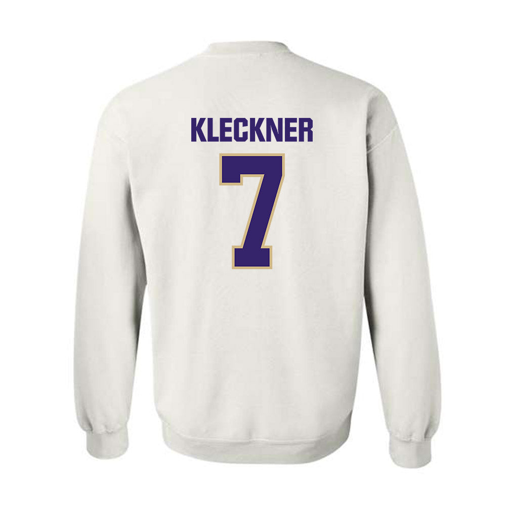 Washington - NCAA Women's Volleyball : Kylie Kleckner - Classic Shersey Crewneck Sweatshirt-1