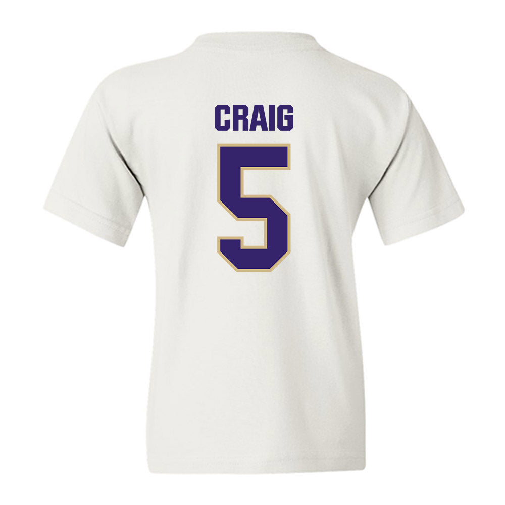 Washington - NCAA Softball : Addie Craig - Classic Shersey Youth T-Shirt-1