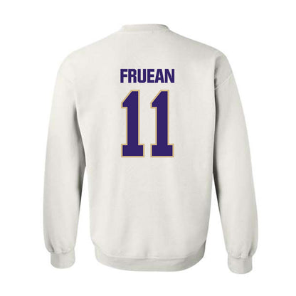 Washington - NCAA Football : Ramzak Fruean - Classic Shersey Crewneck Sweatshirt-1