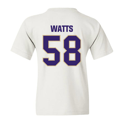 Washington - NCAA Football : Desean Watts - Classic Shersey Youth T-Shirt-1