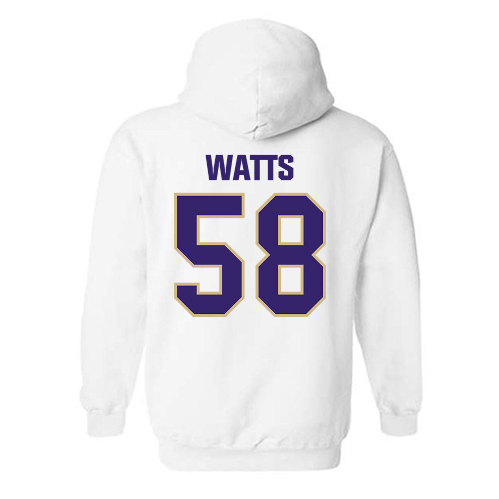 Washington - NCAA Football : Desean Watts - Classic Shersey Hooded Sweatshirt-1