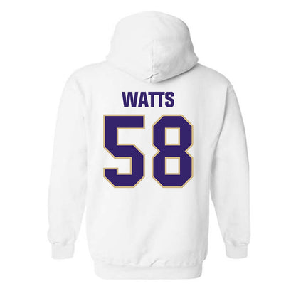 Washington - NCAA Football : Desean Watts - Classic Shersey Hooded Sweatshirt-1