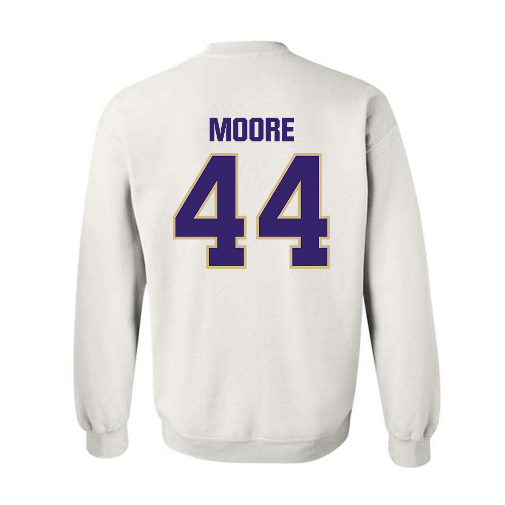 Washington - NCAA Football : Hayden Moore - Classic Shersey Crewneck Sweatshirt-1