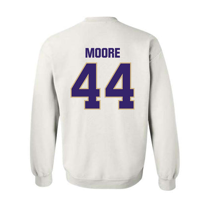 Washington - NCAA Football : Hayden Moore - Classic Shersey Crewneck Sweatshirt-1