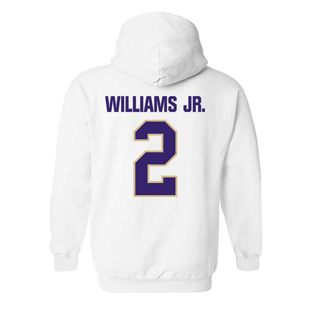 Washington - NCAA Football : Demond Williams Jr. - Classic Shersey Hooded Sweatshirt-1