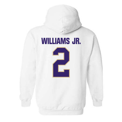 Washington - NCAA Football : Demond Williams Jr. - Classic Shersey Hooded Sweatshirt-1