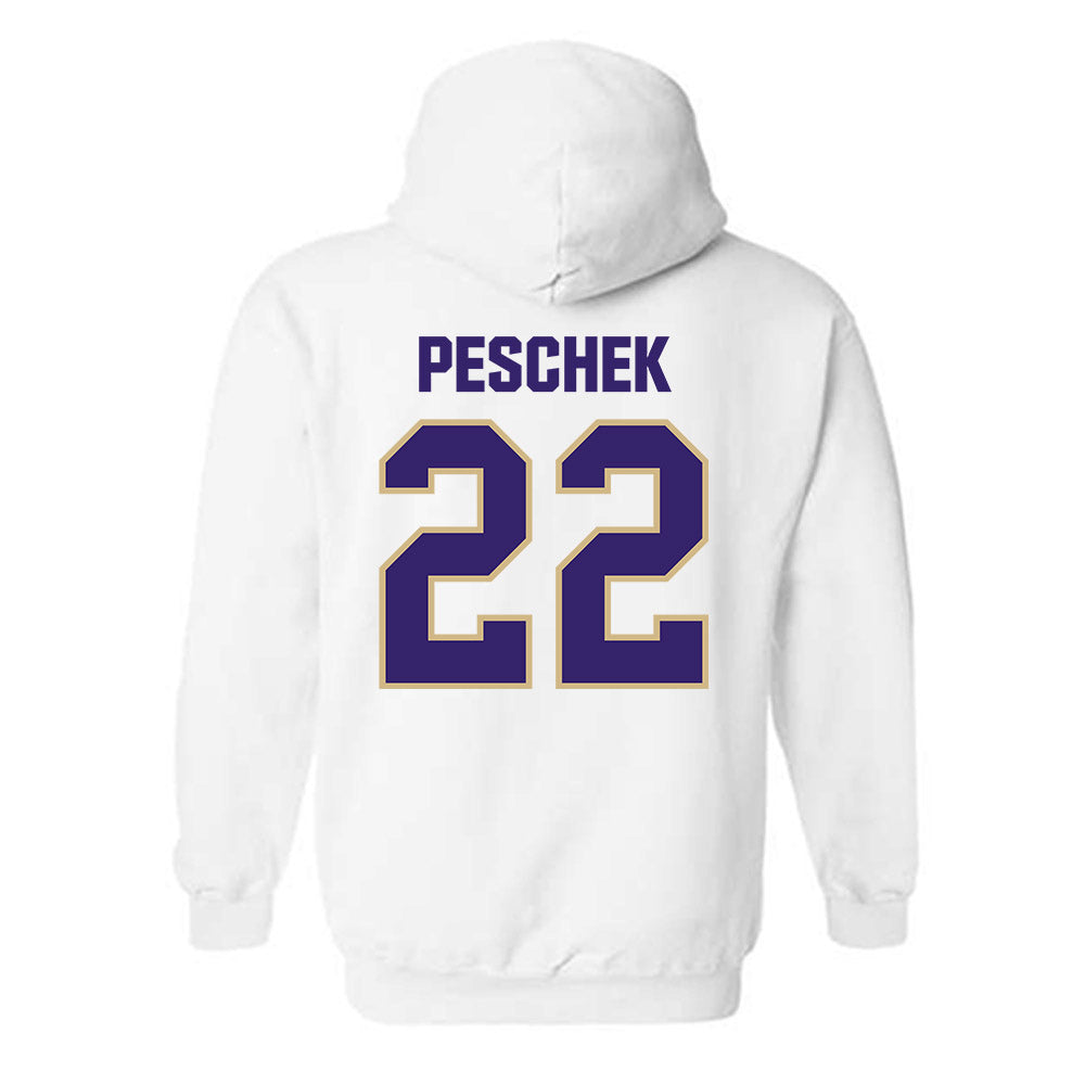 Washington - NCAA Softball : Riley Peschek - Classic Shersey Hooded Sweatshirt-1