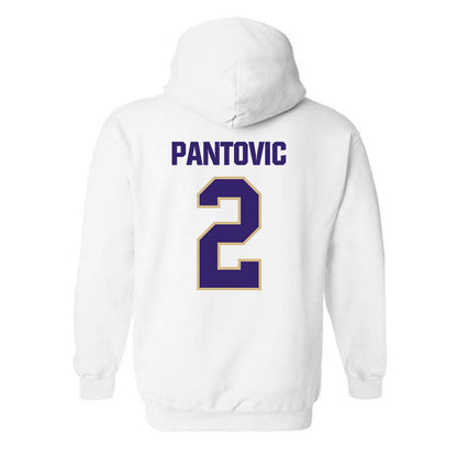 Washington - NCAA Beach Volleyball : Katarina Pantovic - Classic Shersey Hooded Sweatshirt-1