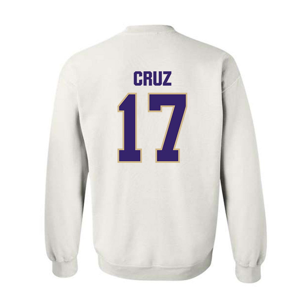 Washington - NCAA Men's Soccer : Cameron Cruz - Classic Shersey Crewneck Sweatshirt-1
