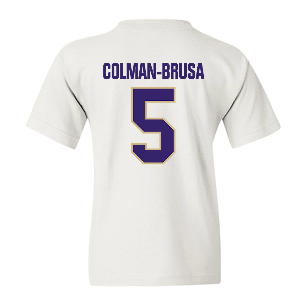 Washington - NCAA Football : Derek Colman-Brusa - Classic Shersey Youth T-Shirt-1