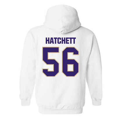 Washington - NCAA Football : Geirean Hatchett - Classic Shersey Hooded Sweatshirt-1