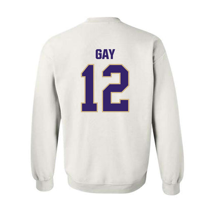 Washington - NCAA Men's Soccer : Carter Gay - Classic Shersey Crewneck Sweatshirt-1