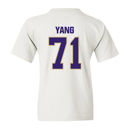 Washington - NCAA Football : Ah Deong Yang - Classic Shersey Youth T-Shirt-1