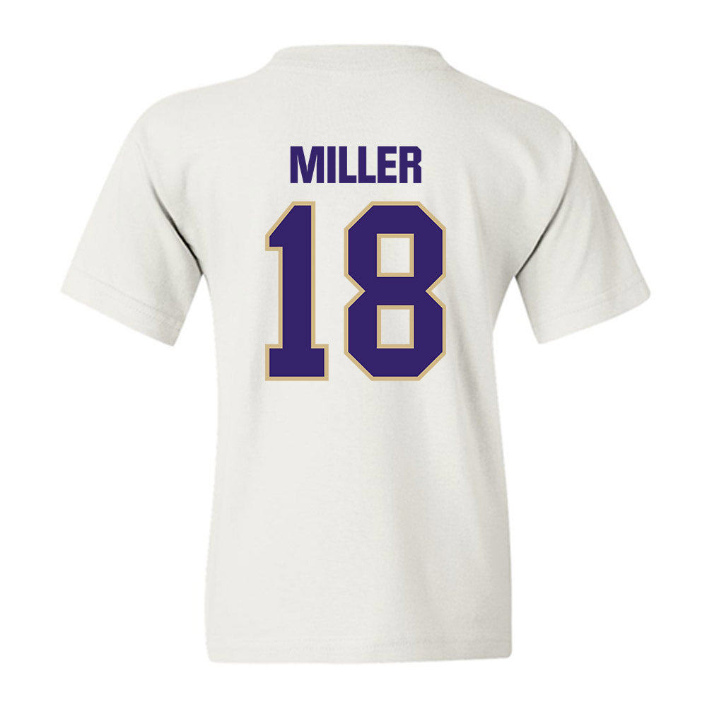 Washington - NCAA Football : Bodpegn Miller - Classic Shersey Youth T-Shirt-1