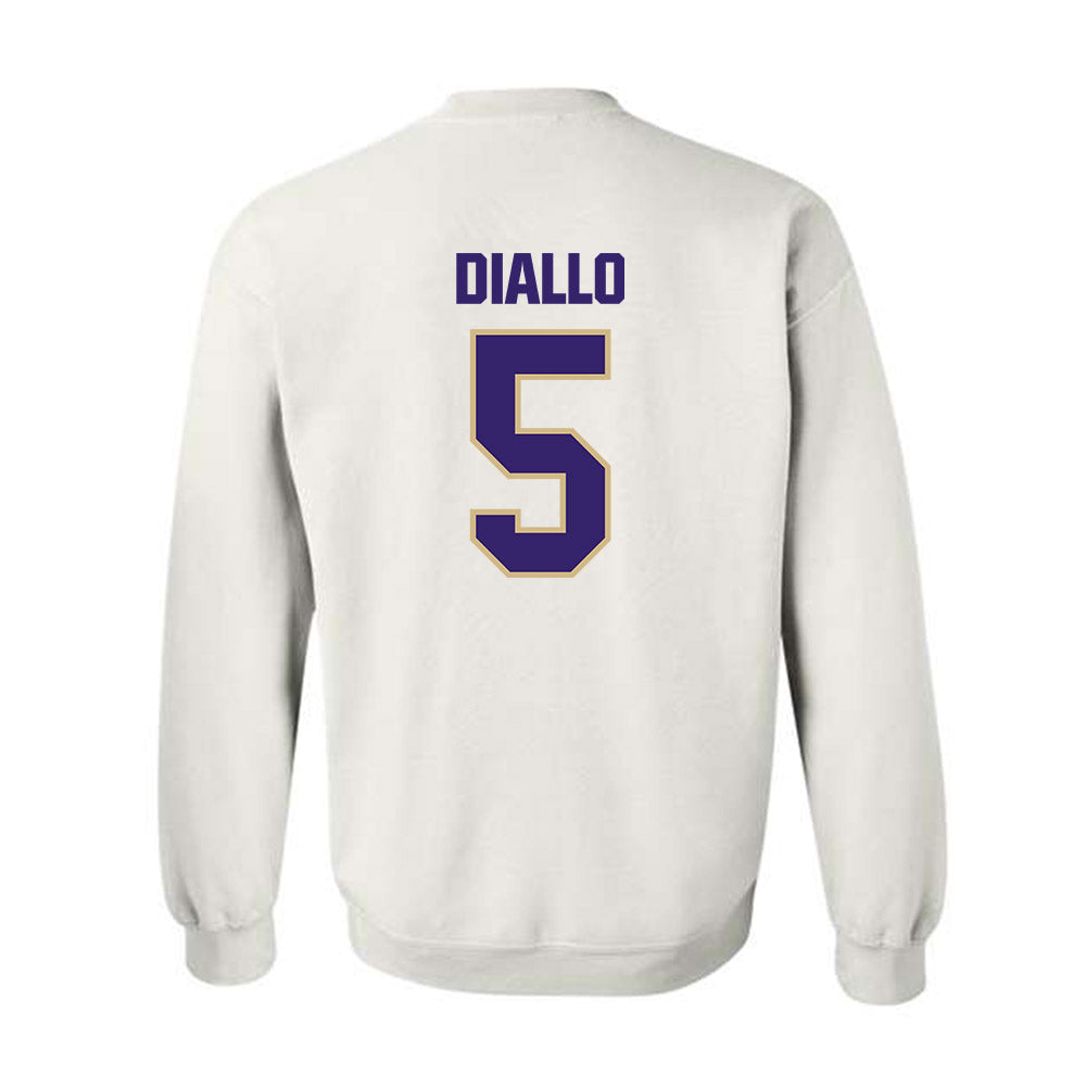 Washington - NCAA Men's Basketball : Zoom Diallo - Classic Shersey Crewneck Sweatshirt-1