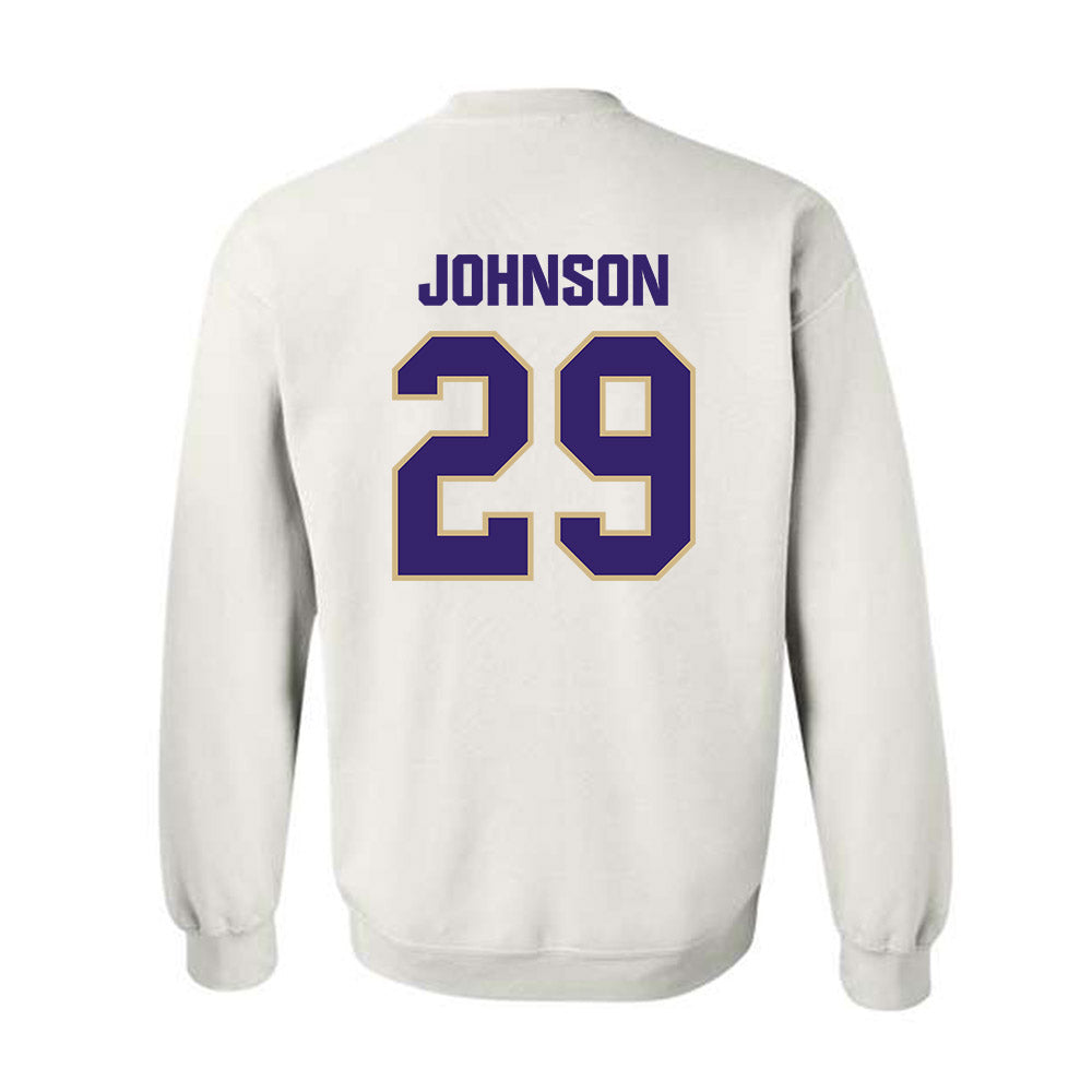 Washington - NCAA Baseball : Bryce Johnson - Classic Shersey Crewneck Sweatshirt-1