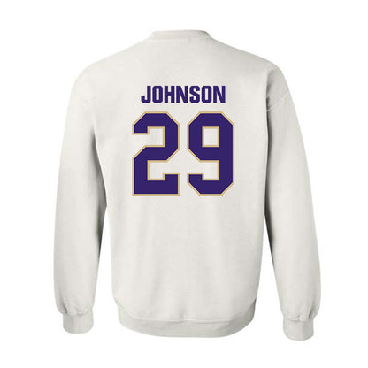 Washington - NCAA Baseball : Bryce Johnson - Classic Shersey Crewneck Sweatshirt-1