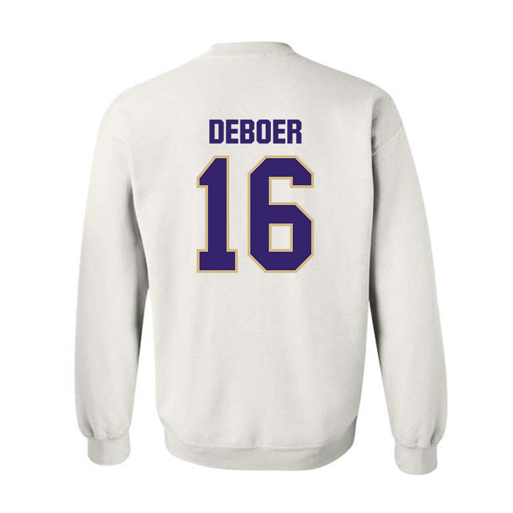 Washington - NCAA Softball : Alexis DeBoer - Classic Shersey Crewneck Sweatshirt-1