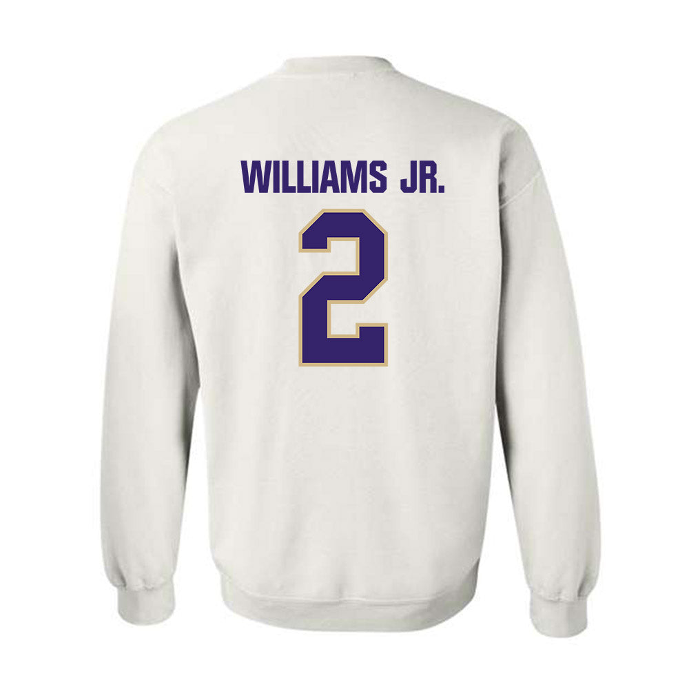 Washington - NCAA Football : Demond Williams Jr. - Classic Shersey Crewneck Sweatshirt-1
