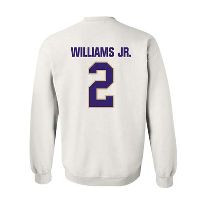 Washington - NCAA Football : Demond Williams Jr. - Classic Shersey Crewneck Sweatshirt-1