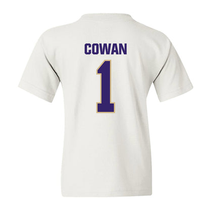 Washington - NCAA Baseball : Ty Cowan - Classic Shersey Youth T-Shirt-1