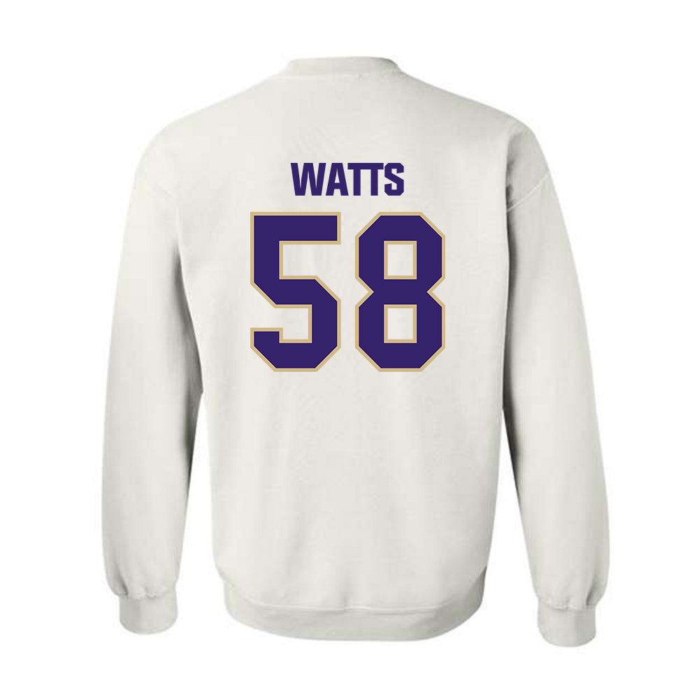 Washington - NCAA Football : Desean Watts - Classic Shersey Crewneck Sweatshirt-1