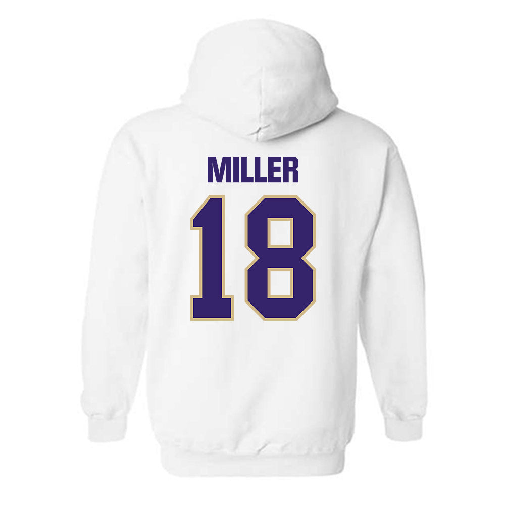 Washington - NCAA Football : Bodpegn Miller - Classic Shersey Hooded Sweatshirt-1